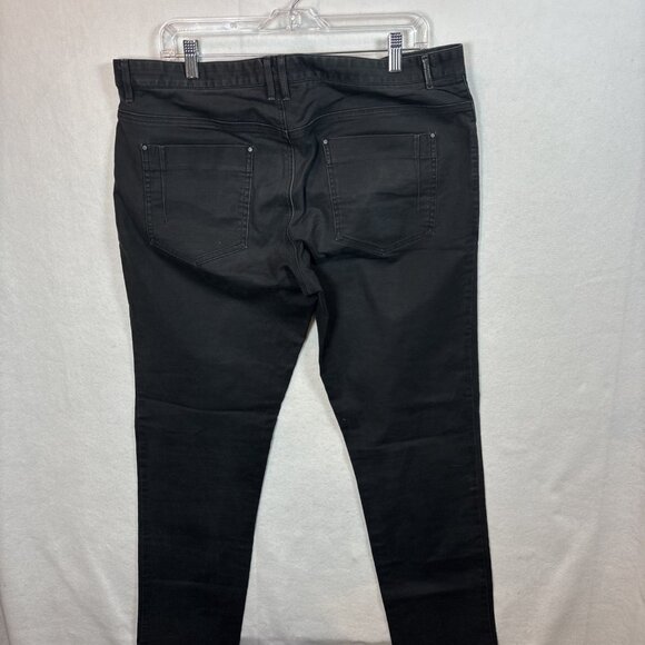 Calvin Klein Men's Dress Pant Solid Black  Size 36 x 32 Extreme Slim Fit - Picture 7 of 12